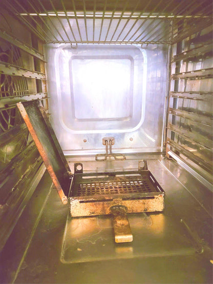 TWO STACK ALTO-SHAAM CTP7-20G COMBI NAT GAS BOILERLESS OVEN WATCH VIDEO