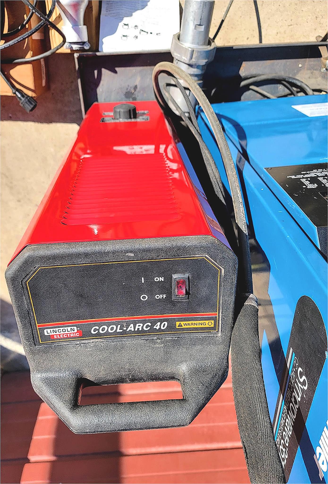 1PHASE MILLER TURNKEY SYNCROWAVE 351 TIG WELD / COOLARC 40 FREE SHIP