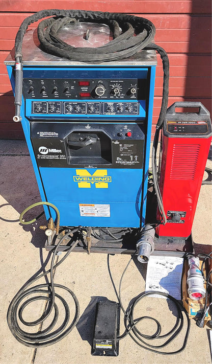 1PHASE MILLER TURNKEY SYNCROWAVE 351 TIG WELD / COOLARC 40 FREE SHIP