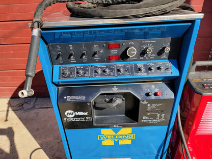 1PHASE MILLER TURNKEY SYNCROWAVE 351 TIG WELD / COOLARC 40 FREE SHIP