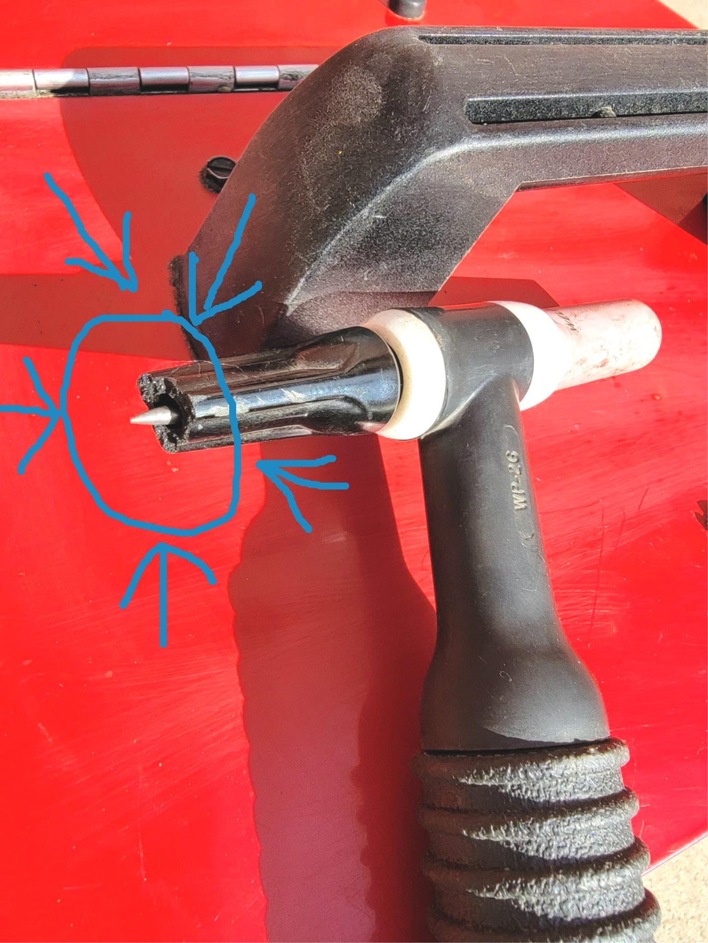 LINCOLN ELECTRIC K930-2 TIG MODULE w CABLES & WELDCRAFT TORCH WARRANTY FREE SHIP