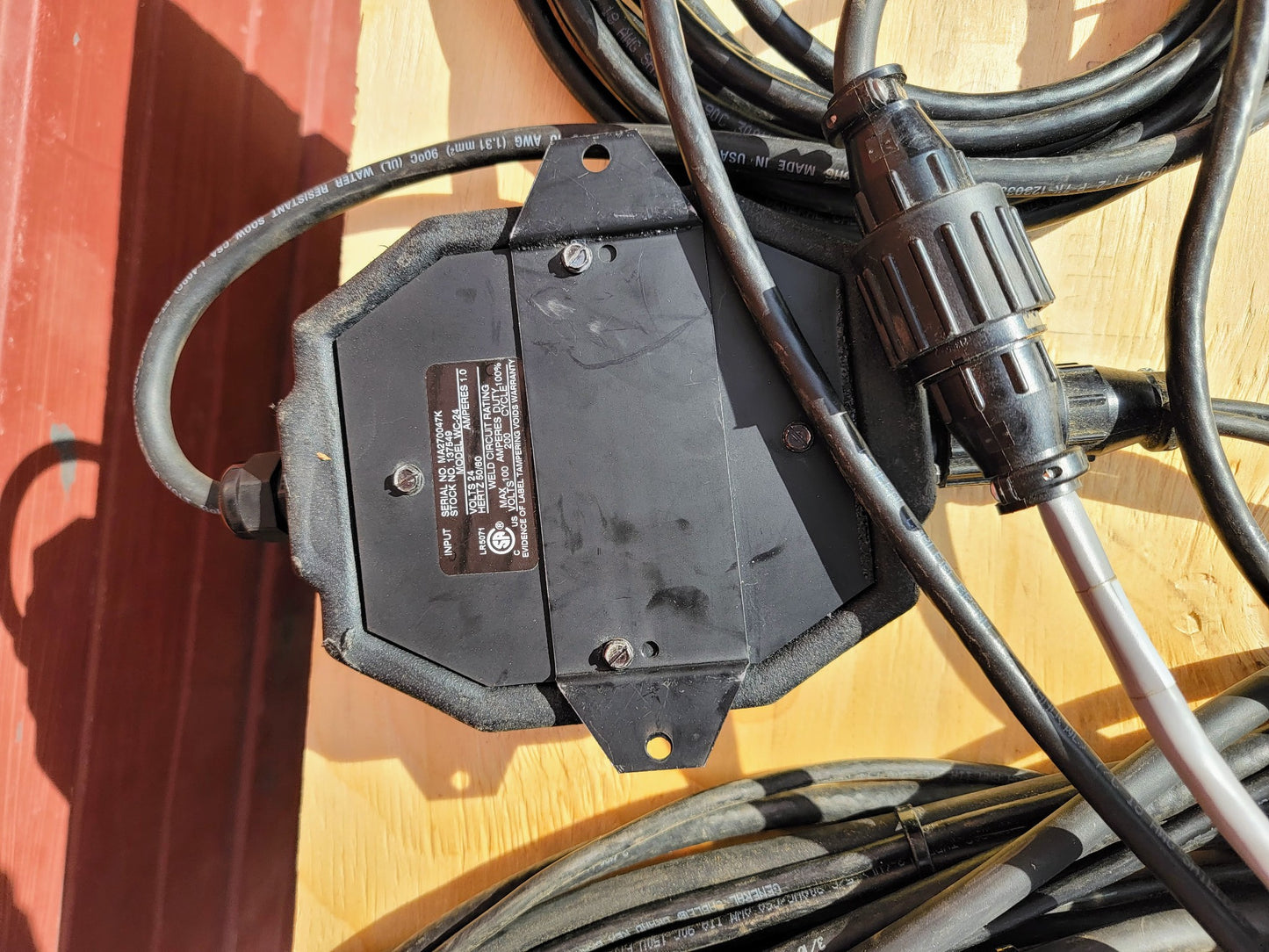 MILLER SPOOLMATIC 30A AIR COOLED SPOOL GUN & OPTIMA PULSING MACHINE WELD REMOTE