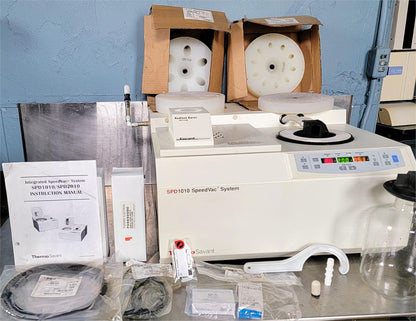 SAVANT INSTRUMENTS SPD1010-115 REFRIG VACUUM CONCENTRATOR MANYEXTRAS WATCH VIDEO