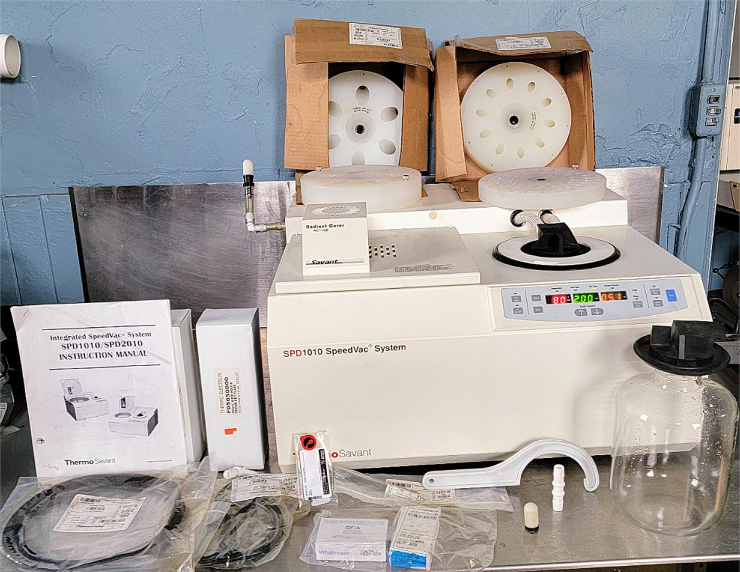 SAVANT INSTRUMENTS SPD1010-115 REFRIG VACUUM CONCENTRATOR MANYEXTRAS WATCH VIDEO