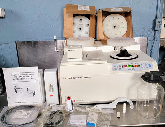 SAVANT INSTRUMENTS SPD1010-115 REFRIG VACUUM CONCENTRATOR MANYEXTRAS WATCH VIDEO