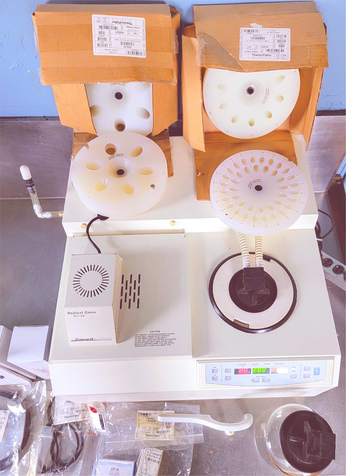 SAVANT INSTRUMENTS SPD1010-115 REFRIG VACUUM CONCENTRATOR MANYEXTRAS WATCH VIDEO