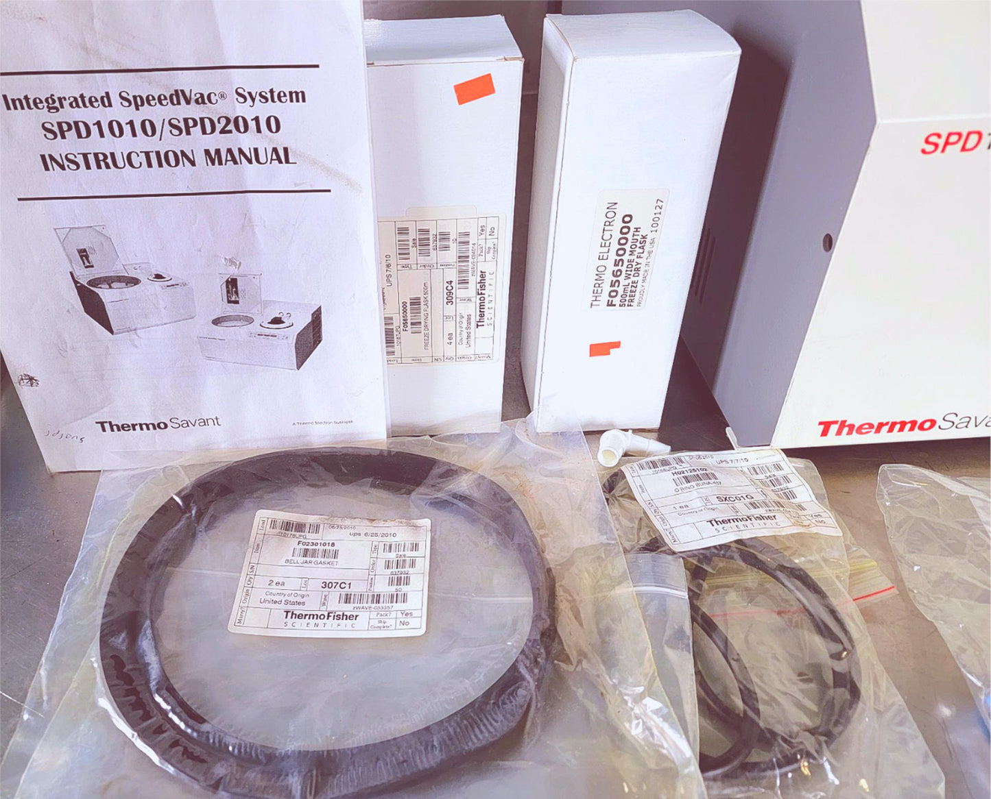 SAVANT INSTRUMENTS SPD1010-115 REFRIG VACUUM CONCENTRATOR MANYEXTRAS WATCH VIDEO