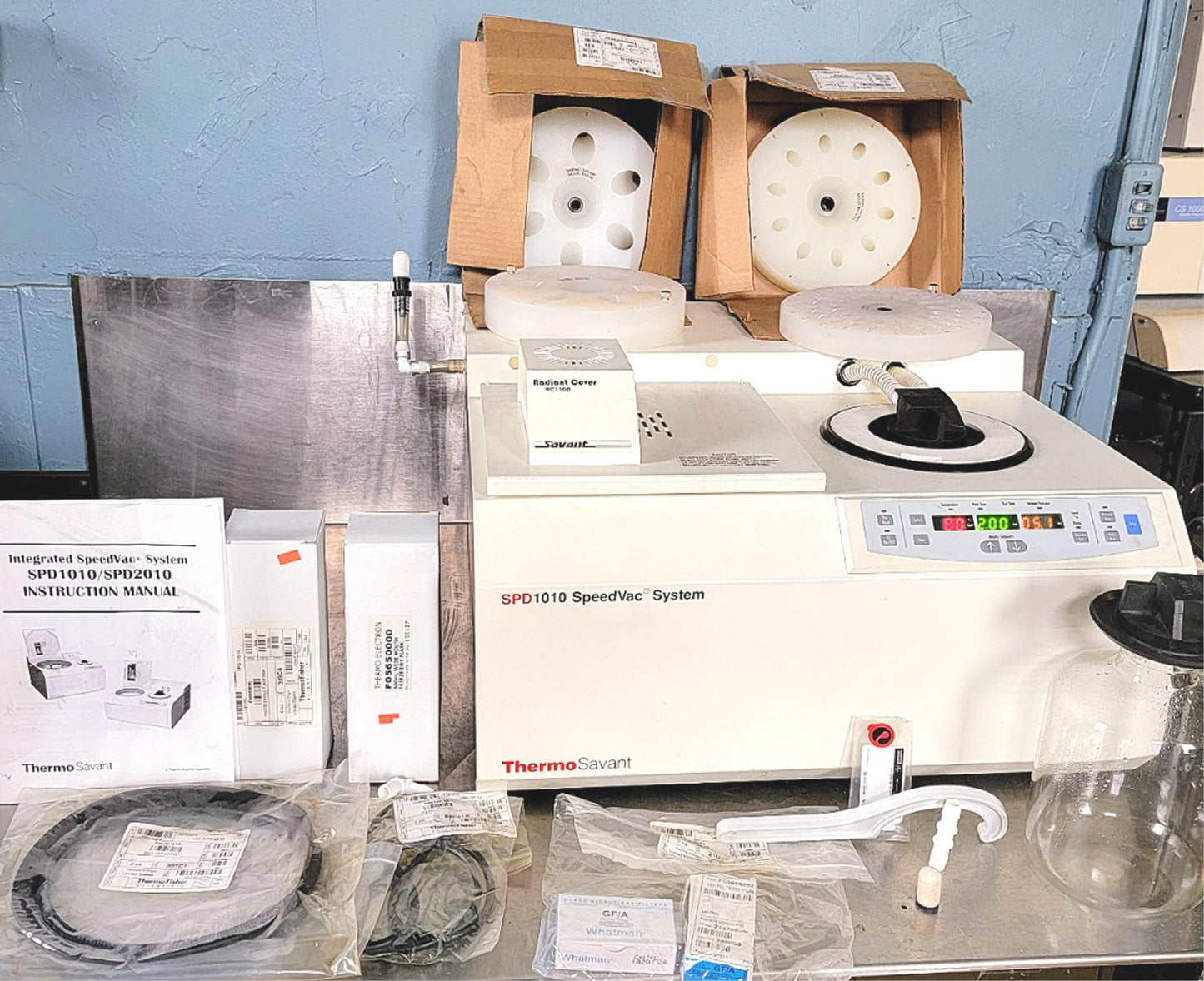 SAVANT INSTRUMENTS SPD1010-115 REFRIG VACUUM CONCENTRATOR MANYEXTRAS WATCH VIDEO