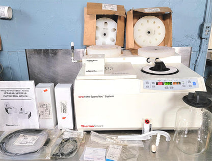 SAVANT INSTRUMENTS SPD1010-115 REFRIG VACUUM CONCENTRATOR MANYEXTRAS WATCH VIDEO