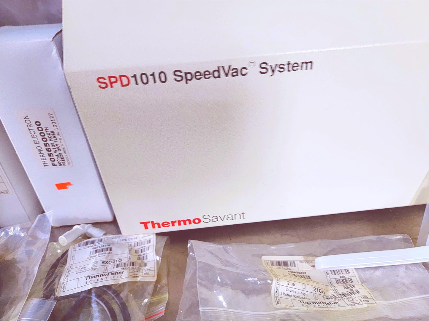 SAVANT INSTRUMENTS SPD1010-115 REFRIG VACUUM CONCENTRATOR MANYEXTRAS WATCH VIDEO