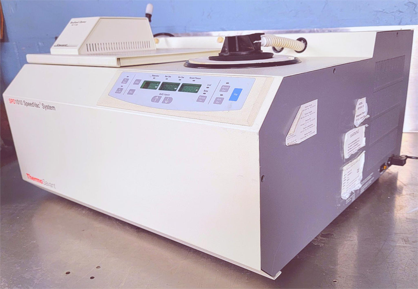 SAVANT INSTRUMENTS SPD1010-115 REFRIG VACUUM CONCENTRATOR MANYEXTRAS WATCH VIDEO