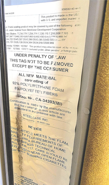 SET of FOUR STEELCASE CONTEMPORARY THINK SWIVEL OFFICE CHAIRs (4CHAIRS)FREE SHIP