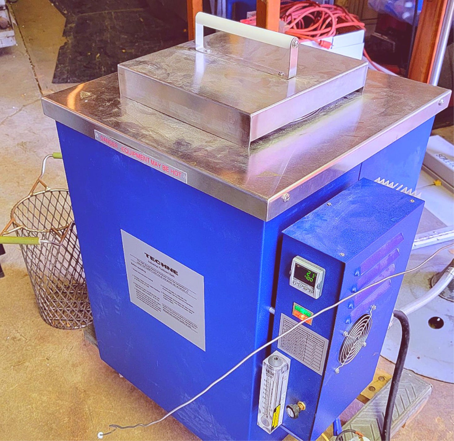 COLE PALMER TECHNE IF851 FLUIDIZED BATH 240V / 1PHASE 120-DAY-WARRANTY FREE SHIP