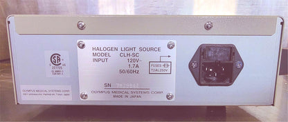 OLYMPUS SLH-SC HALOGEN LIGHT SOURCE with FIBER OPTICAL CABLE PROBE FREESHIP