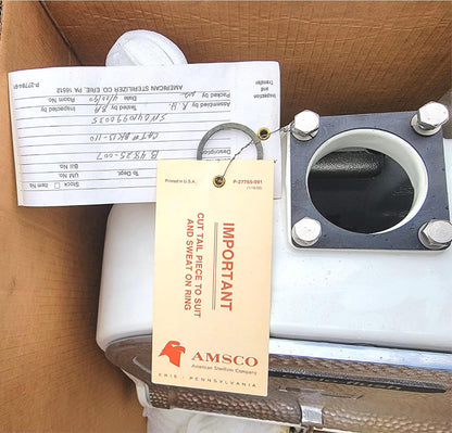 BRAND NEW STERIS VINTAGE AMSCO CYCLO-FLUSH BEDPAN STERILIZER B4825-007 FREE SHIP