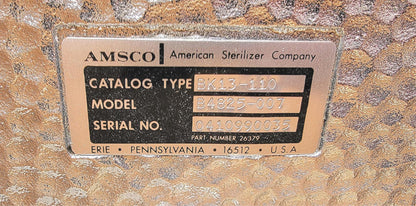 BRAND NEW STERIS VINTAGE AMSCO CYCLO-FLUSH BEDPAN STERILIZER B4825-007 FREE SHIP