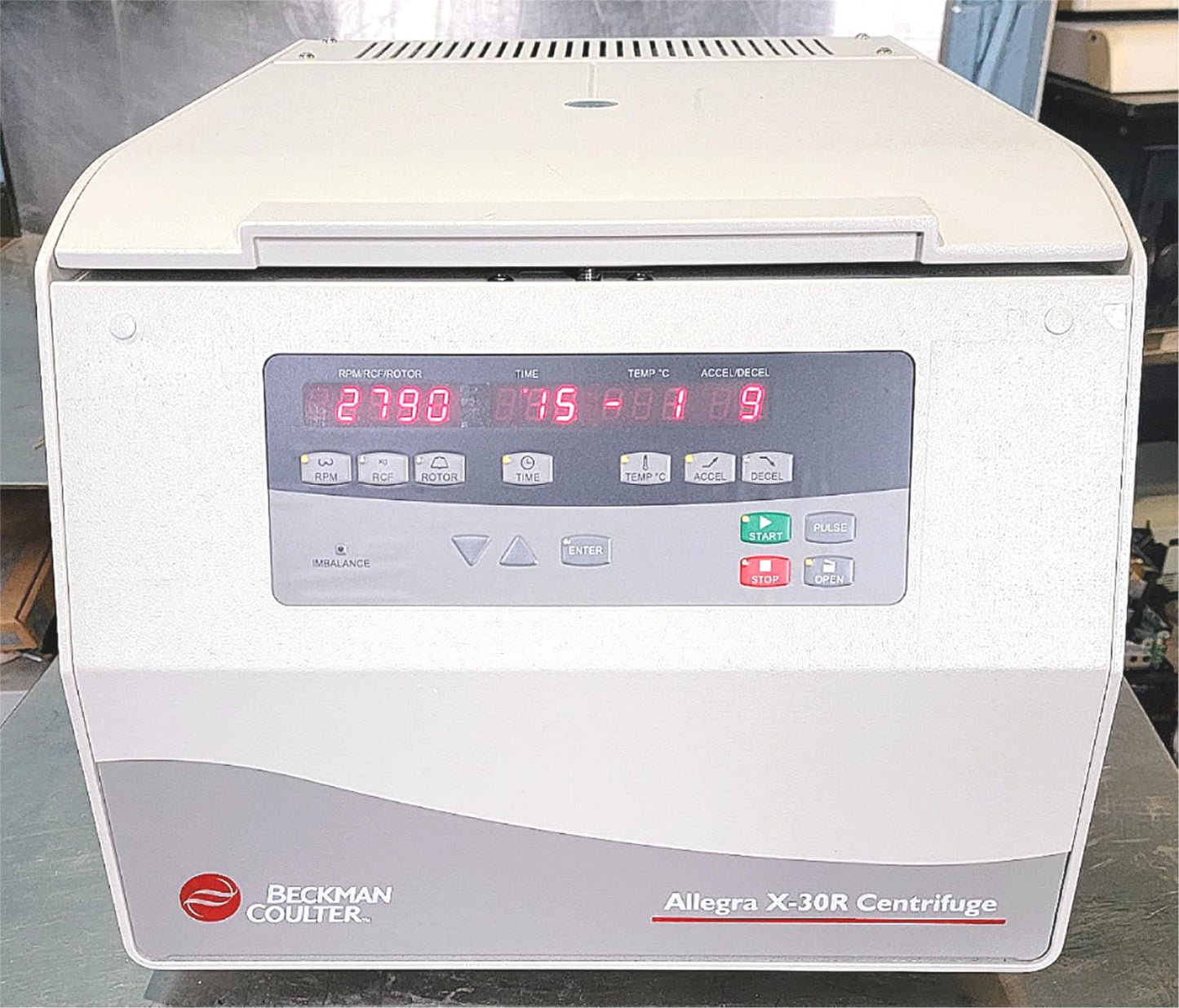 ALLEGRA X-30R REFRIGERATED CENTRIFUGE NOROTOR 90DAYWARRANTY WATCH VIDEO FREESHIP