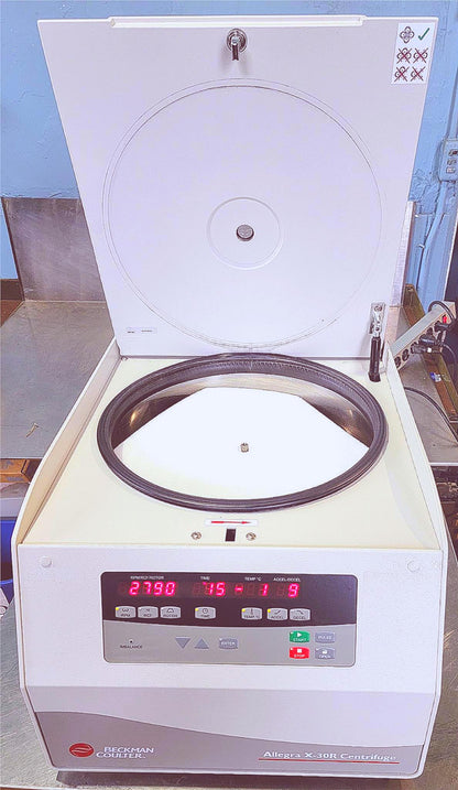 ALLEGRA X-30R REFRIGERATED CENTRIFUGE NOROTOR 90DAYWARRANTY WATCH VIDEO FREESHIP