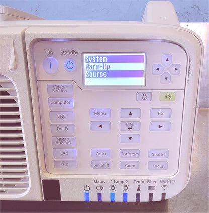 EPSON POWERLITE Pro Z11000WNL WXGA 3LCD LARGE VENUE PROJECTOR w/ REMOTE & NOLENS