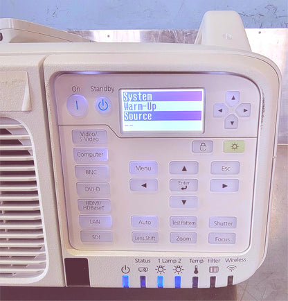 EPSON POWERLITE Pro Z11000WNL WXGA 3LCD LARGE VENUE PROJECTOR w/ REMOTE & NOLENS