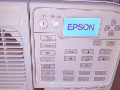 EPSON POWERLITE Pro Z11000WNL WXGA 3LCD LARGE VENUE PROJECTOR w/ REMOTE & NOLENS