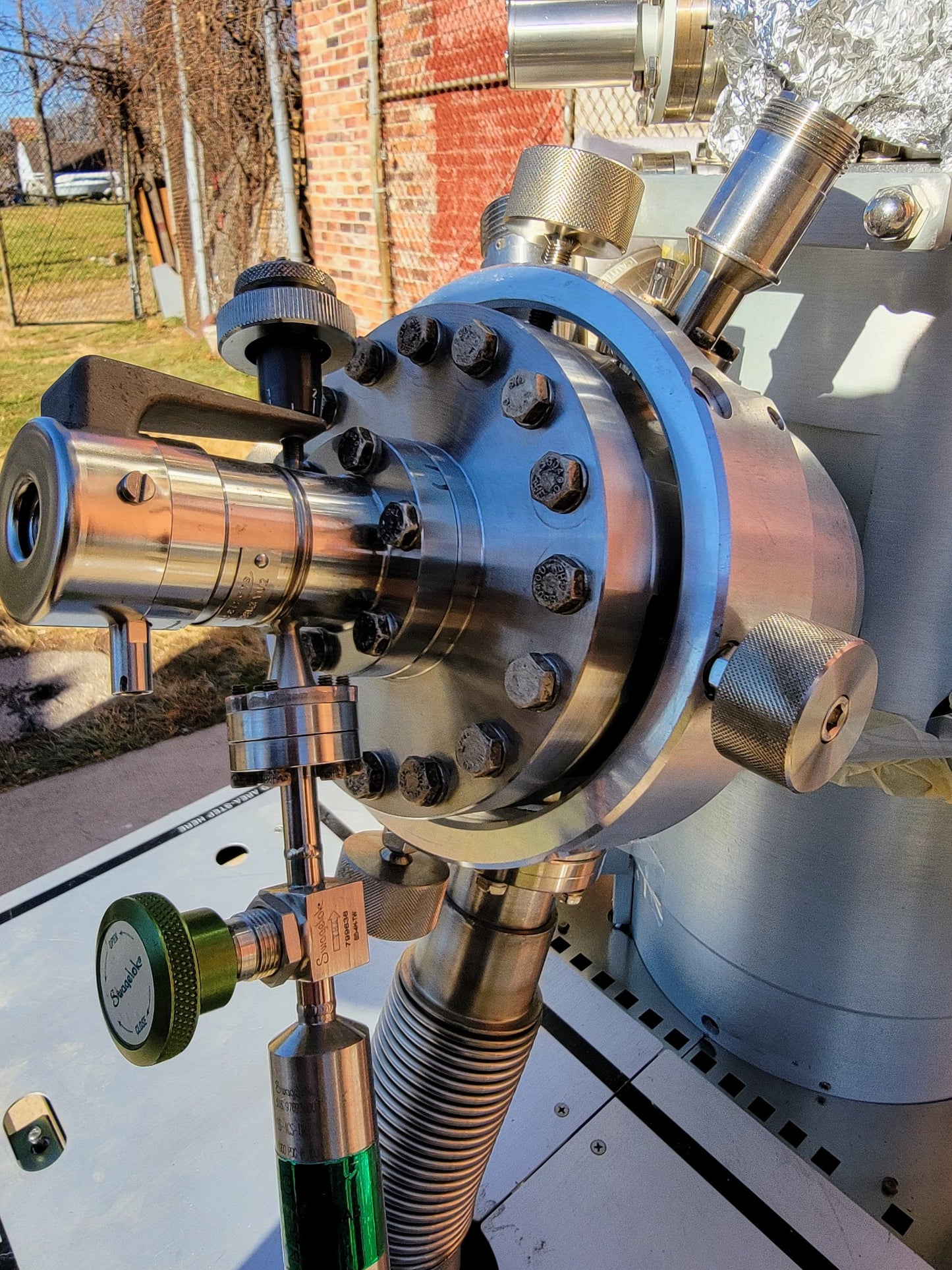 Teste"ULVAC PHYSICAL ELECTRONICS Phi680 ATOM SPECTROMETER AES AUGER NANOPROBE"