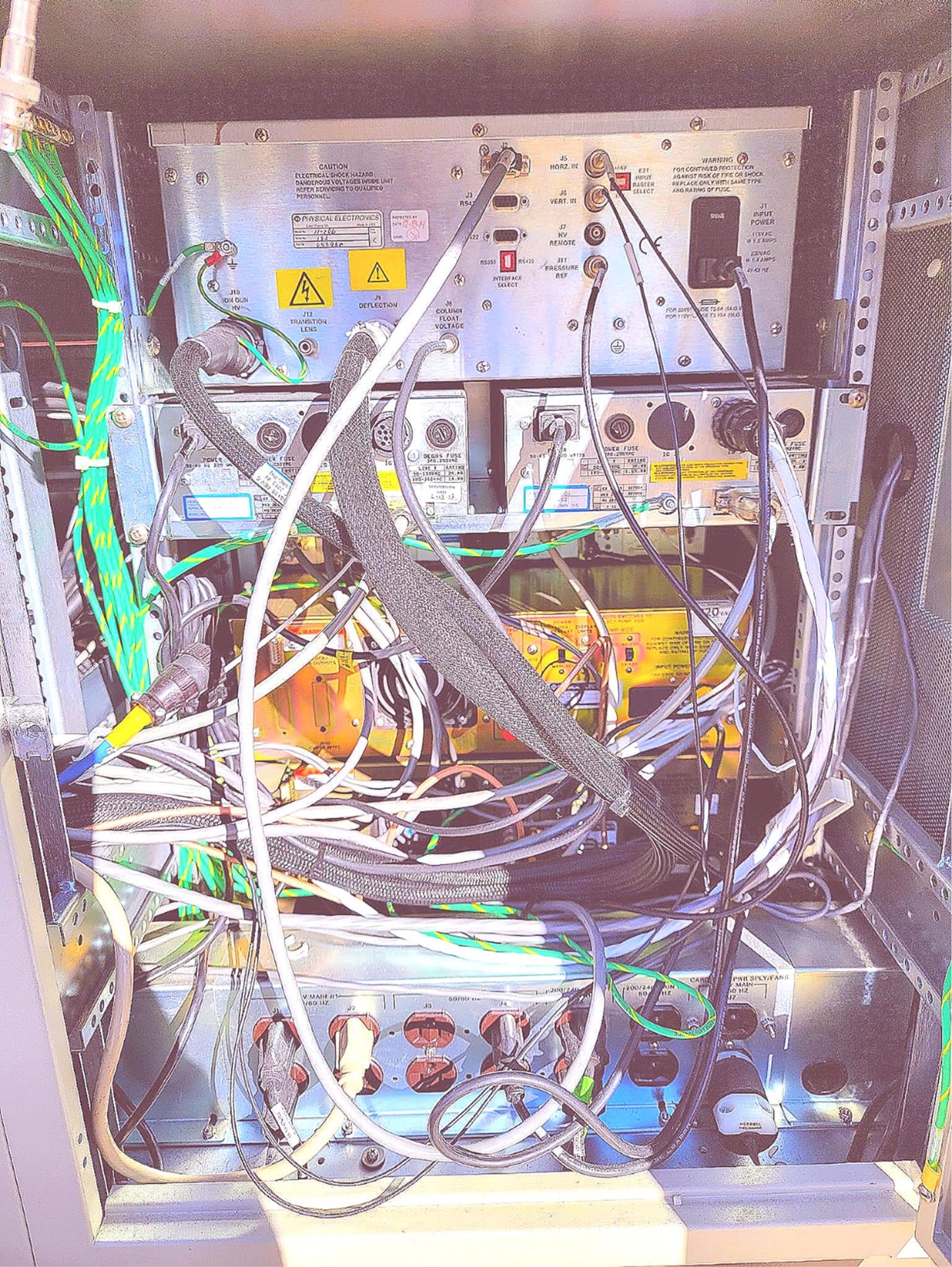 Teste"ULVAC PHYSICAL ELECTRONICS Phi680 ATOM SPECTROMETER AES AUGER NANOPROBE"