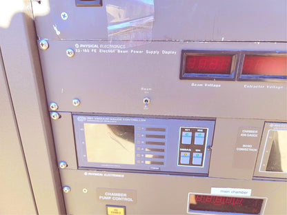 Teste"ULVAC PHYSICAL ELECTRONICS Phi680 ATOM SPECTROMETER AES AUGER NANOPROBE"