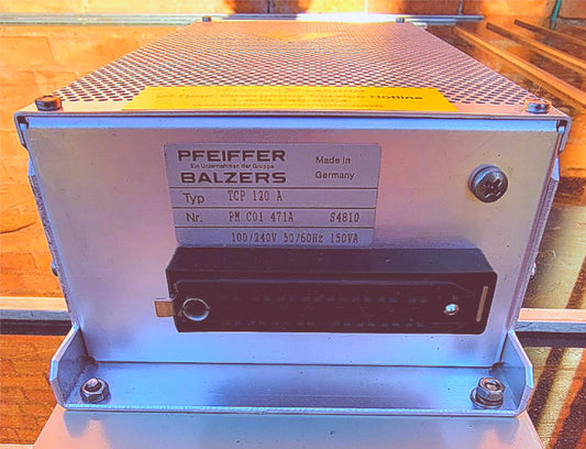 BALZERS PFEIFFER  TCP 120A TURBOMOLECULAR PUMP CONTROLLER 90DAYWARRANTY FREESHIP