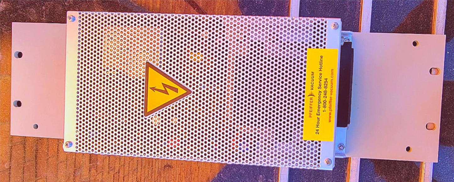 BALZERS PFEIFFER  TCP 120A TURBOMOLECULAR PUMP CONTROLLER 90DAYWARRANTY FREESHIP