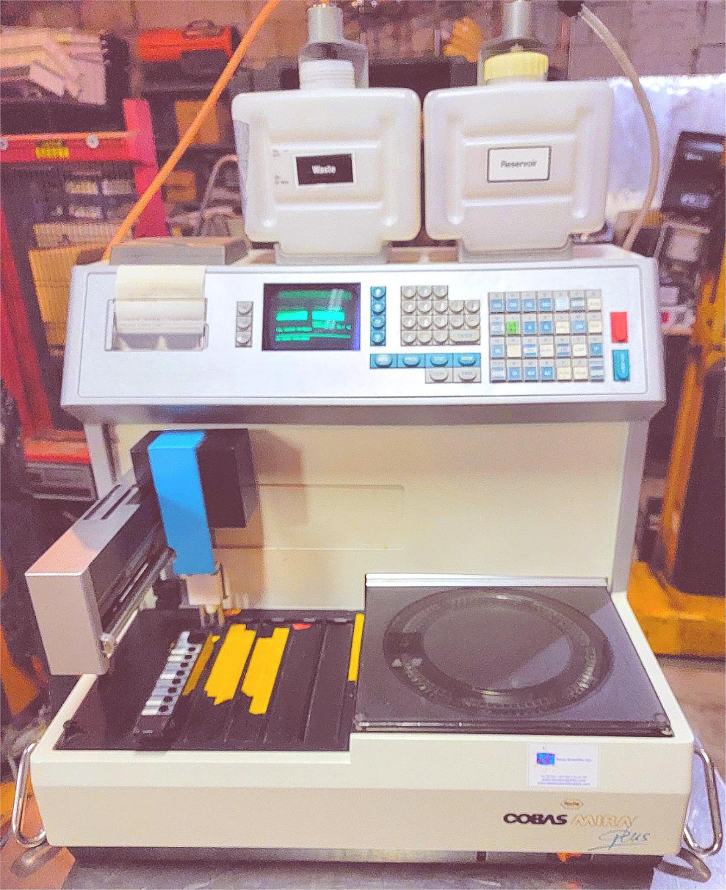 ROCHE COBAS MIRA PLUS CHEMICAL ANALYZER + BONUS CONSUMABLES WATCH VIDEO FREESHIP