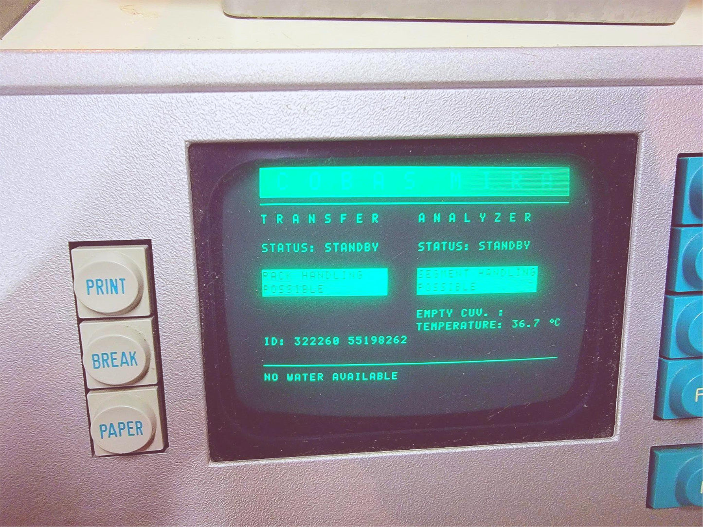 ROCHE COBAS MIRA PLUS CHEMICAL ANALYZER + BONUS CONSUMABLES WATCH VIDEO FREESHIP