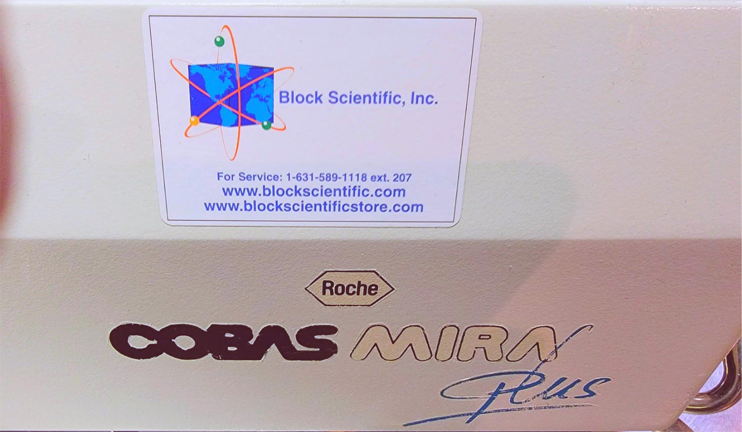 ROCHE COBAS MIRA PLUS CHEMICAL ANALYZER + BONUS CONSUMABLES WATCH VIDEO FREESHIP