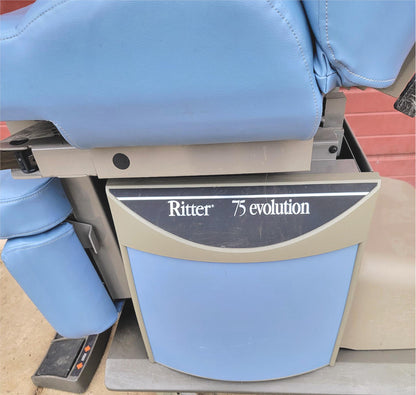 RITTER 75 EVOLUTION POWER PROCEDURE EXAM CHAIR 90DAYWARRANTY WATCHVIDEO FREESHIP