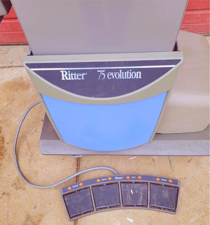 RITTER 75 EVOLUTION POWER PROCEDURE EXAM CHAIR 90DAYWARRANTY WATCHVIDEO FREESHIP