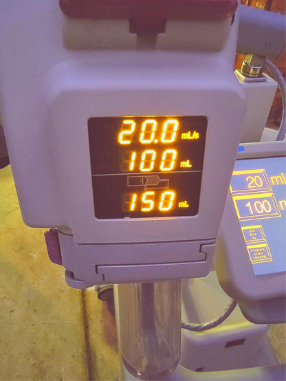 LIEBEL-FLARSHEIM ANGIOMAT ILLUMENA INJECTOR 90-DAY-WARRANTY WATCH VIDEO FREESHIP