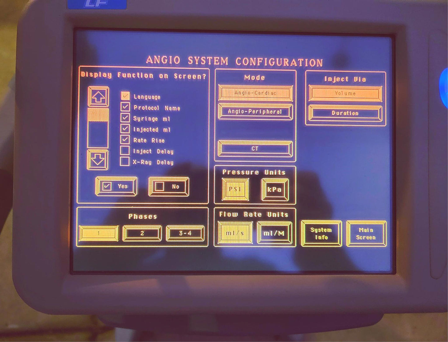 LIEBEL-FLARSHEIM ANGIOMAT ILLUMENA INJECTOR 90-DAY-WARRANTY WATCH VIDEO FREESHIP