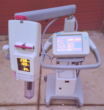 LIEBEL-FLARSHEIM ANGIOMAT ILLUMENA INJECTOR 90-DAY-WARRANTY WATCH VIDEO FREESHIP