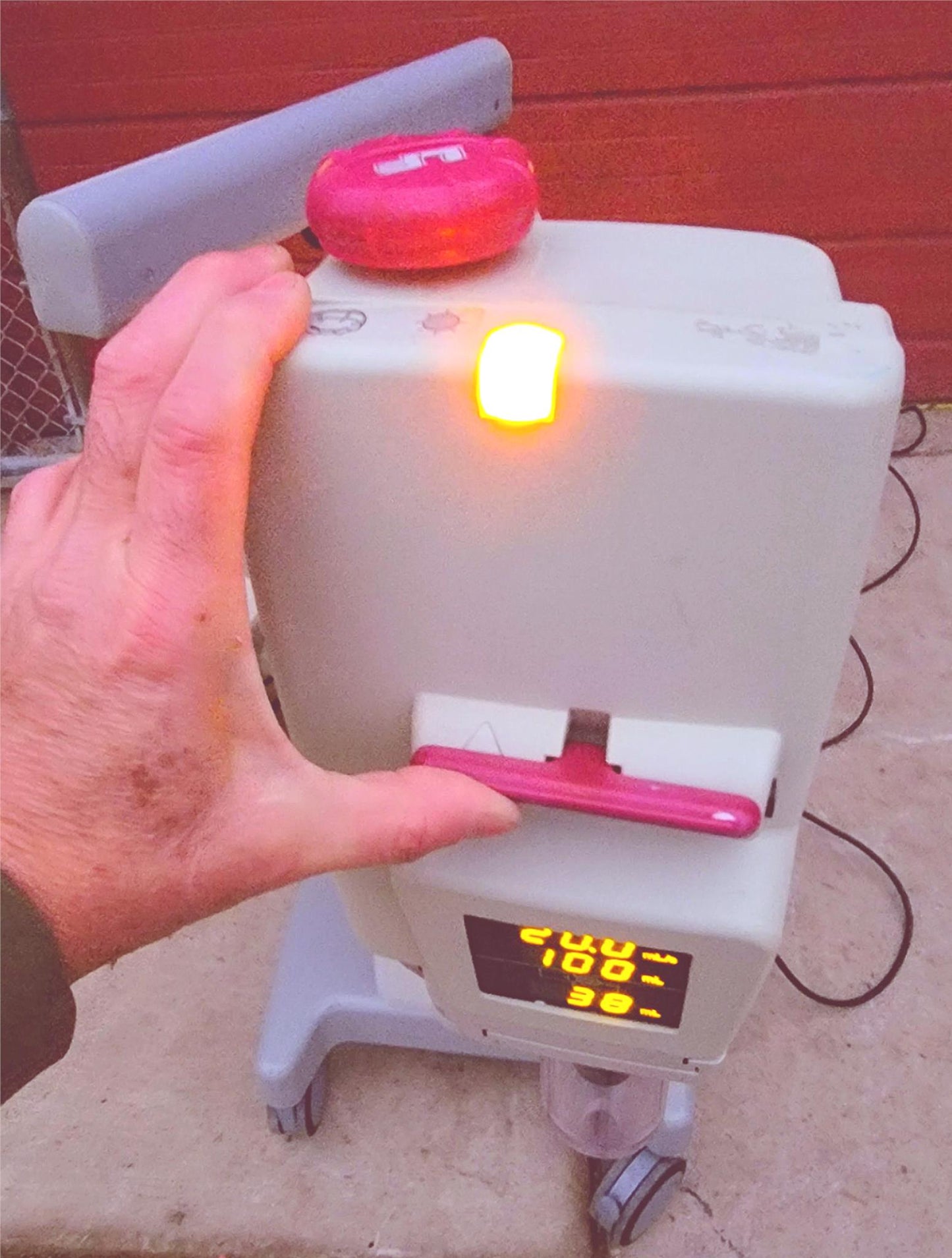 LIEBEL-FLARSHEIM ANGIOMAT ILLUMENA INJECTOR 90-DAY-WARRANTY WATCH VIDEO FREESHIP