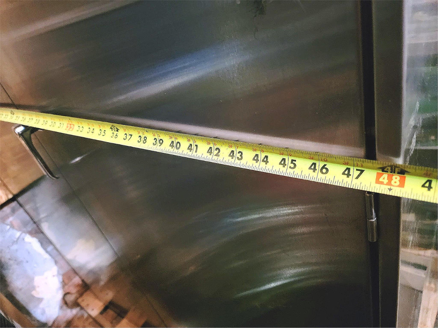 LAMINAR FLOW LAB CLEAN ROOM 48"x24"x78" STAINLESS STEEL STORAGE CABINET FREESHIP