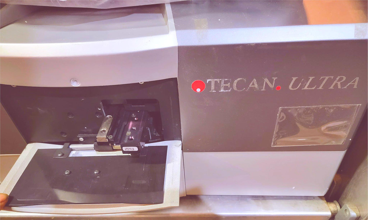 TECAN ULTRA F129010 PLATE READER FLUORESCENCE ABSORBANCE MANUALWARRANTY FREESHIP