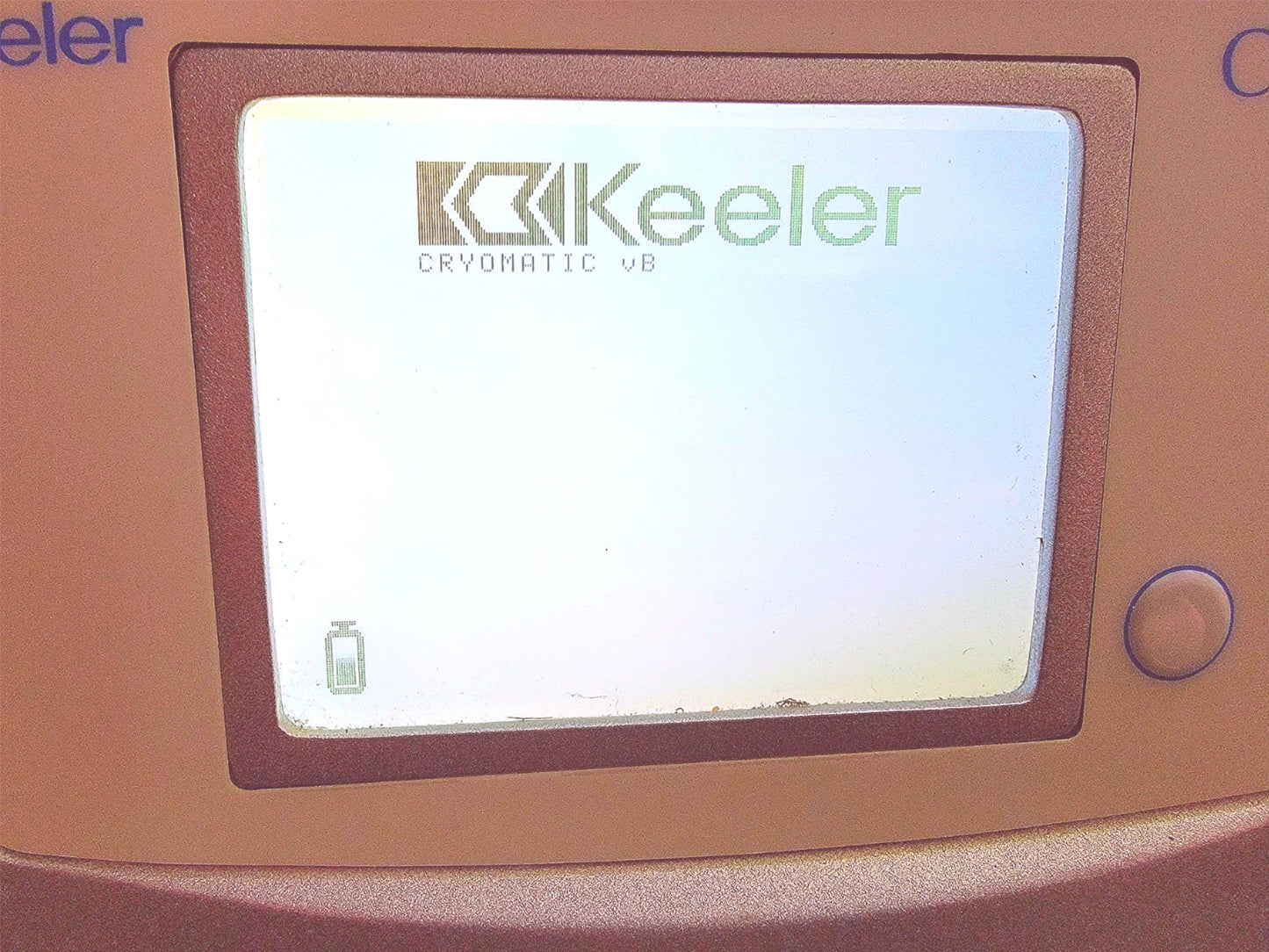 KEELER 2509-P-1000 CRYOMATIC CRYOSURGICAL PROBE REMOTE & CART WARRANTY FREE SHIP