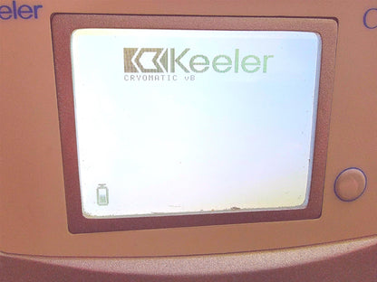 KEELER 2509-P-1000 CRYOMATIC CRYOSURGICAL PROBE REMOTE & CART WARRANTY FREE SHIP