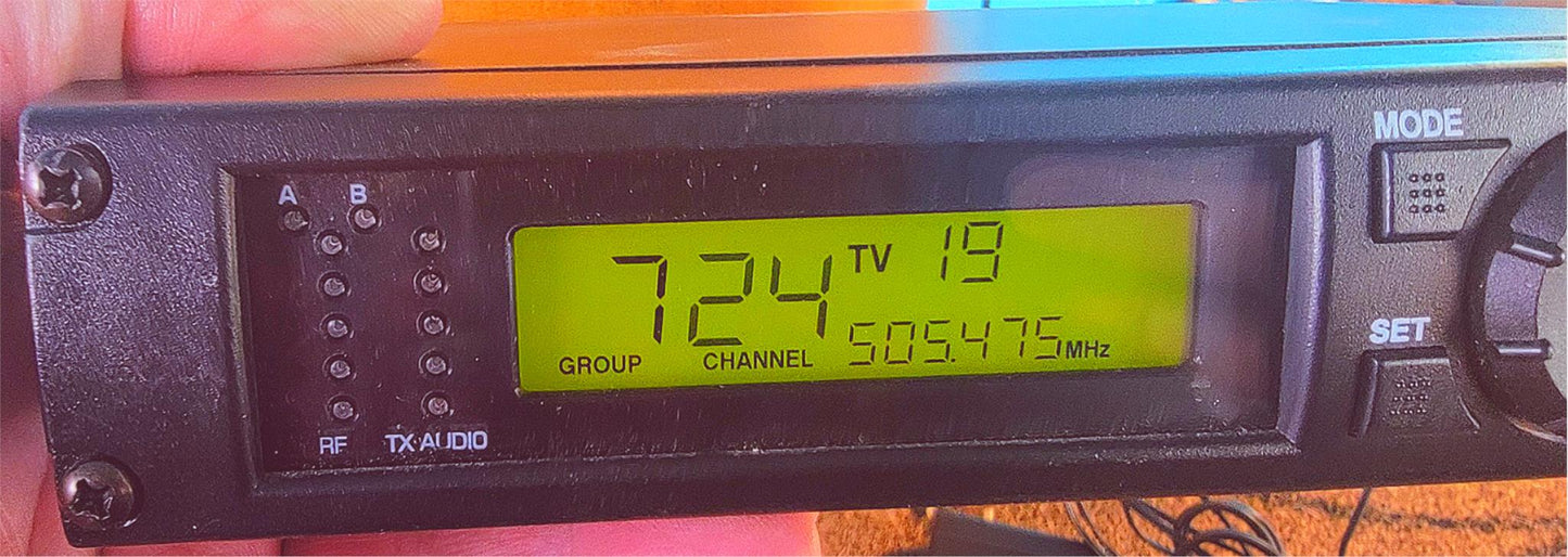 SHURE ULXP4 SINGLE RECEIVER with POWER SUPPLY 90-DAY-WARRANTY FREE SHIPPING