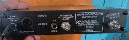 SHURE ULXP4 SINGLE RECEIVER with POWER SUPPLY 90-DAY-WARRANTY FREE SHIPPING