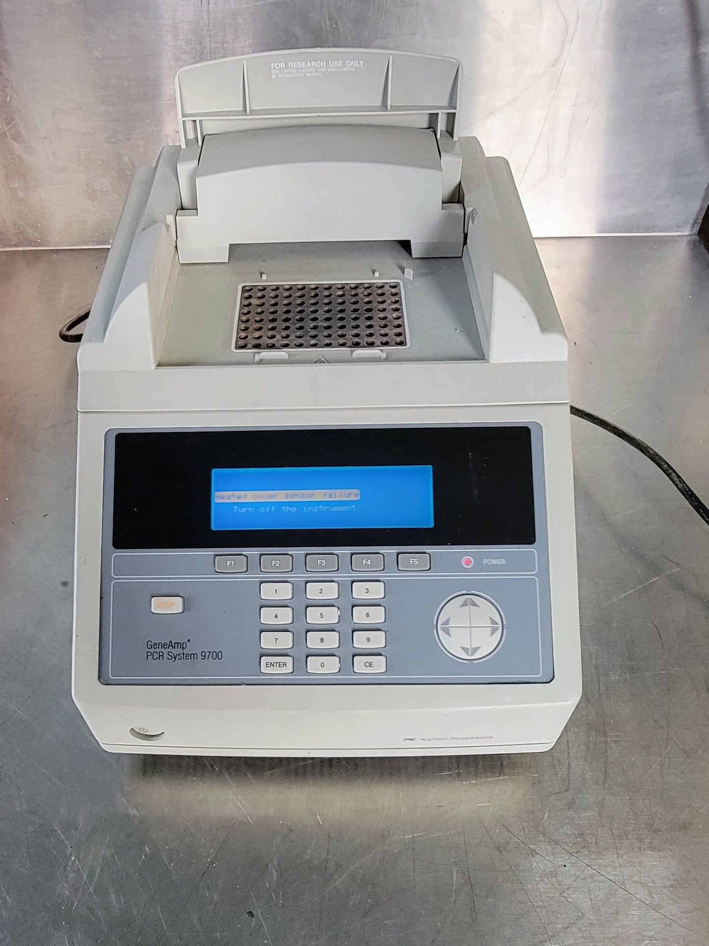 GeneAmp PCR System 9700 96Well Thermal Cycler 90DAYWARRANTY WATCH VIDEO FREESHIP