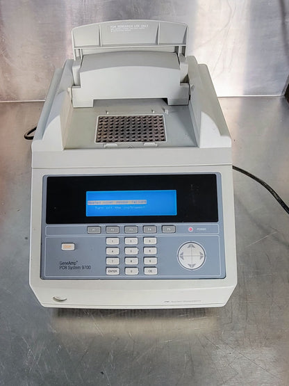 GeneAmp PCR System 9700 96Well Thermal Cycler 90DAYWARRANTY WATCH VIDEO FREESHIP