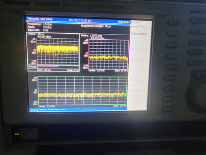 TEKTRONIX RSA3303B REAL TIME SPECTRUM ANALYZER DC to 3GHz WARRANTY WATCH VIDEO