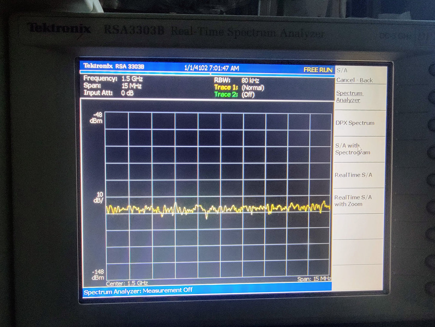 TEKTRONIX RSA3303B REAL TIME SPECTRUM ANALYZER DC to 3GHz WARRANTY WATCH VIDEO