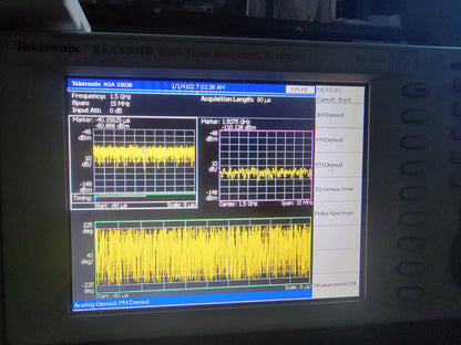 TEKTRONIX RSA3303B REAL TIME SPECTRUM ANALYZER DC to 3GHz WARRANTY WATCH VIDEO